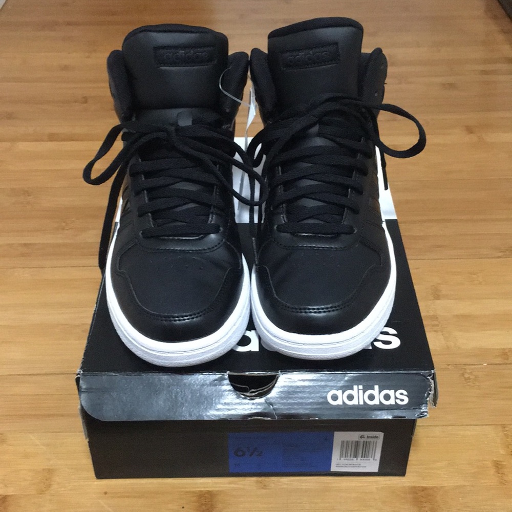 New Women Adidas Hoops 2.0 Mid Size 6.5